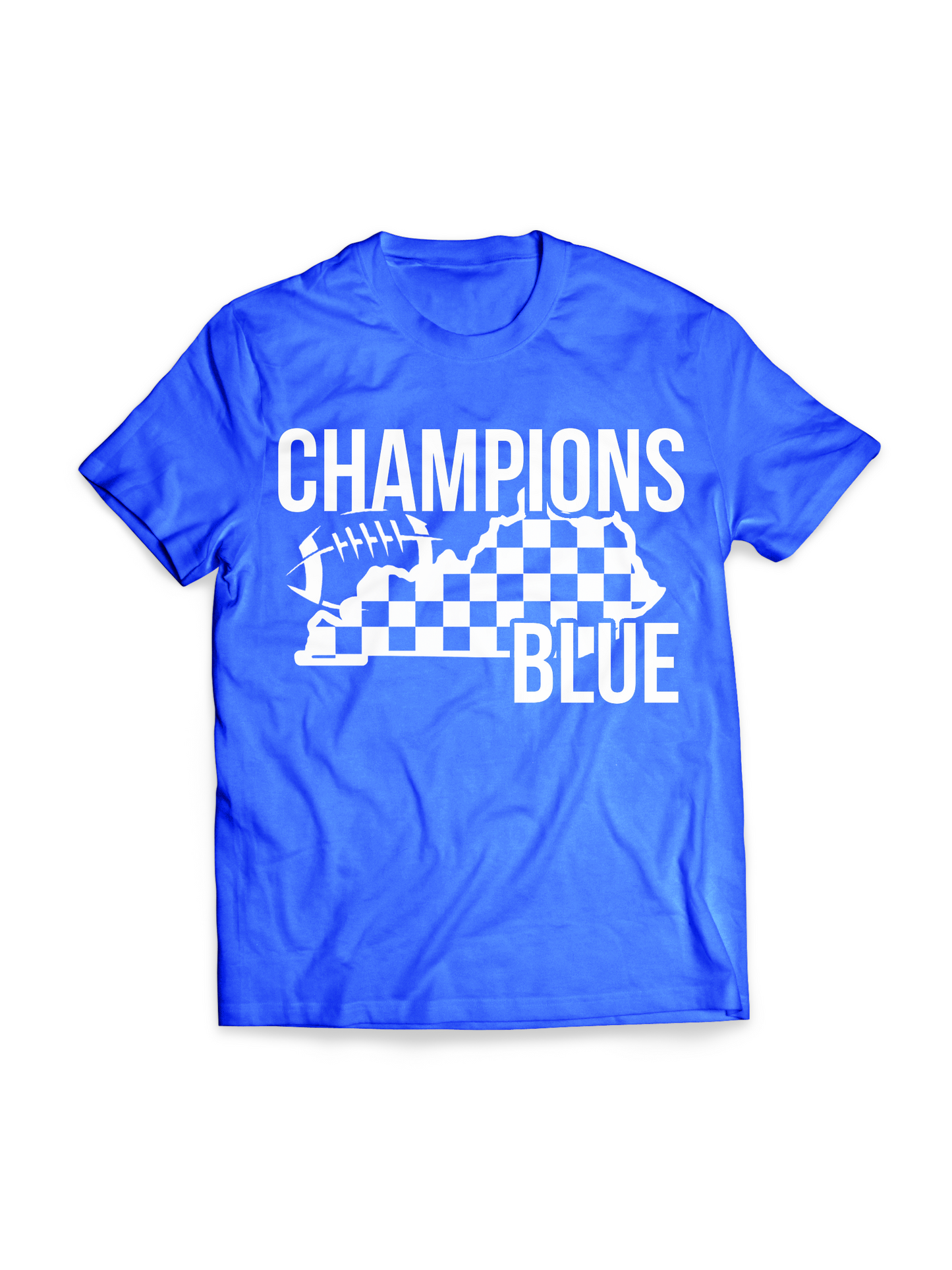 Champions Blue – Gridiron State Tee